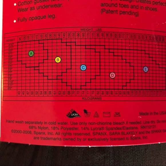 SPANX Tights Heathered Bittersweet Solid Brown - Picture 4 of 6